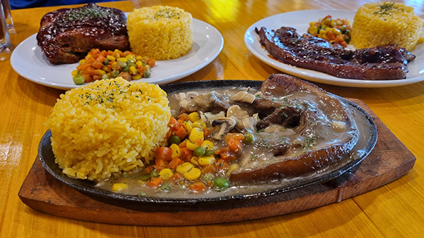 Sizzling Mushroom Belly Steak